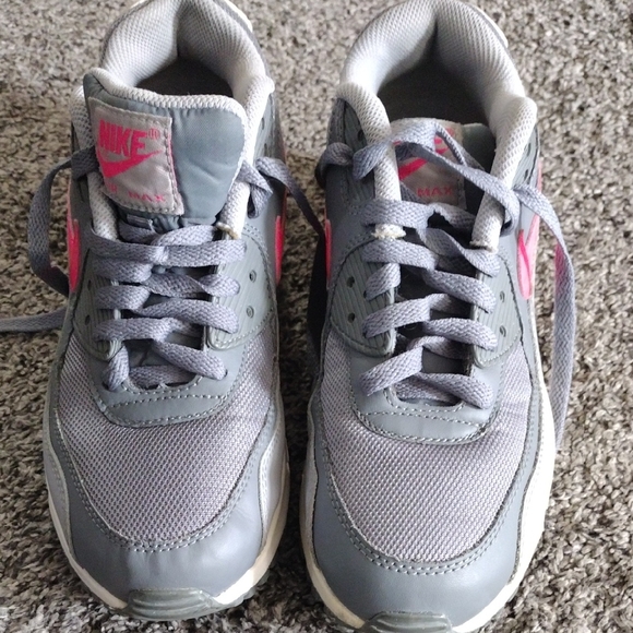 Nike Gray and Pink Athletic Shoes - Picture 9 of 9